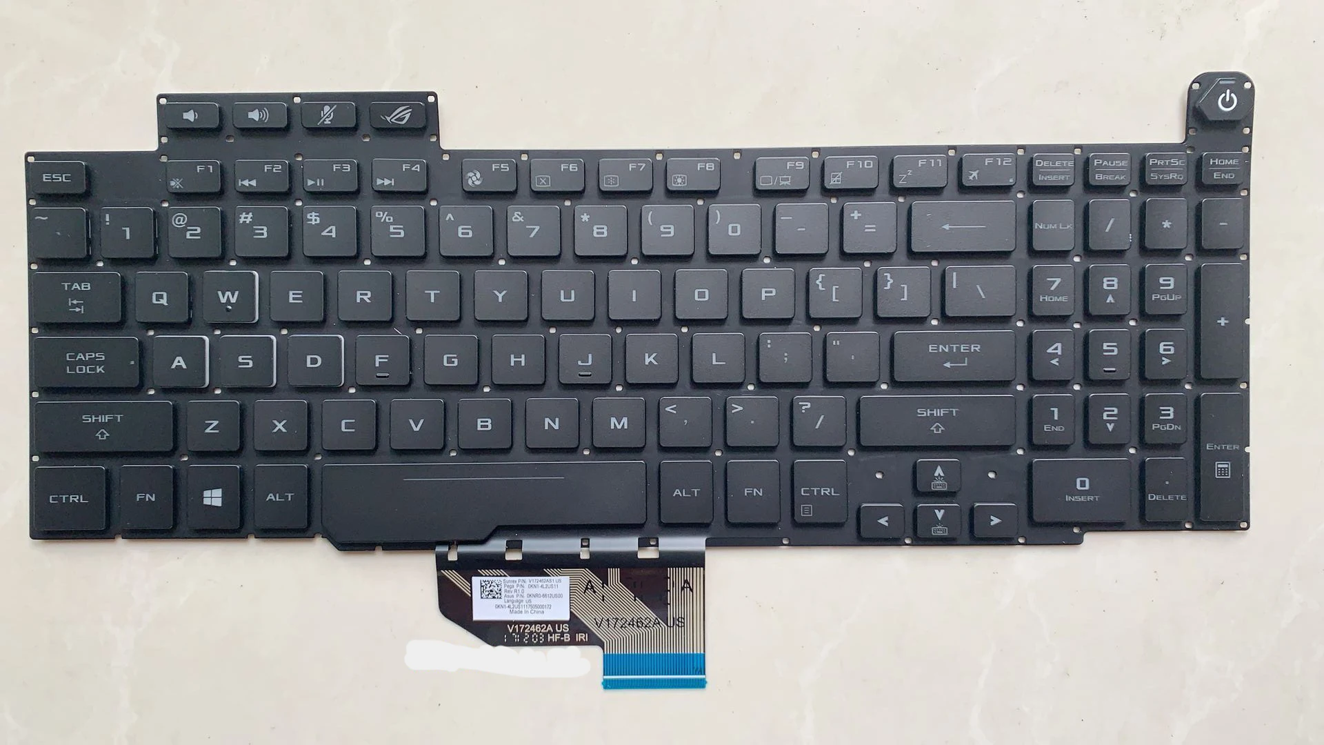 New US Keyboard For Asus ROG Zephyrus GM501 GM501G GM501GM GM501GM-WS74 GM501GS-XS74 With Backlit