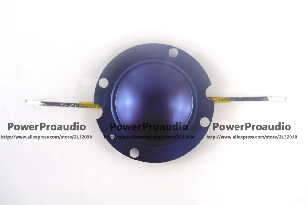Diafragma de titânio azul dh2010, dh3, 201prato para voz eletrônica, 8 ohm, fio plano de alumínio, diafragma de bobina de voz 8ohm 32mm