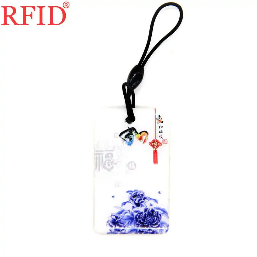 UID S50 1K 13.56Mhz Changeable Rewritable MFS50 NFC Dropping Glue Waterproof Keyfob Keychain Key Tag Card Multiple Choices 1pcs