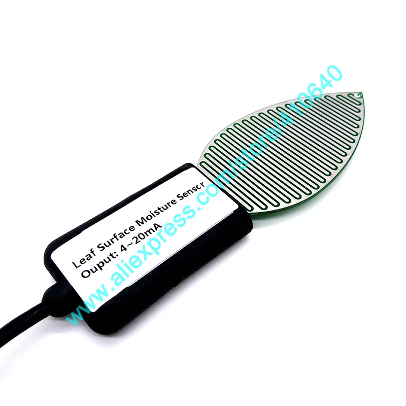 4 to 20 mA Leaf Surface Moisture Sensor Leaf Moisture Content Sensor Leaf Humidity Sensor for Garden or Agriculture Application