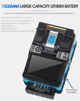 FS-60F product COMPTYCO FTTH Fiber Optic Welding Splicing Machine Optical Fiber Fusion Splicer FS-60F 2019 New product