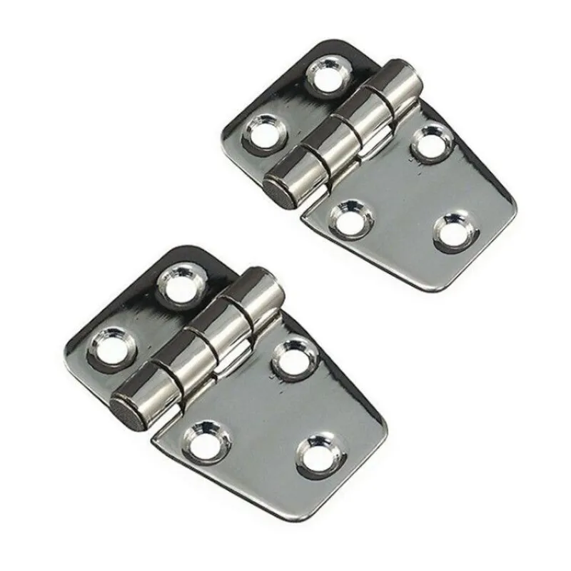 

ISURE MARINE Stainless Steel Short Sided Strap Hinges 2Pcs