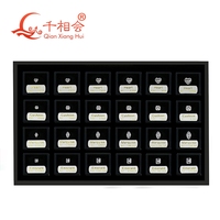 Diamond Tester Master Set - 8 Shapes Cubic Zirconia Loose 0.5-3 Carat Weight Size Display Tools for Jewelry Professionals