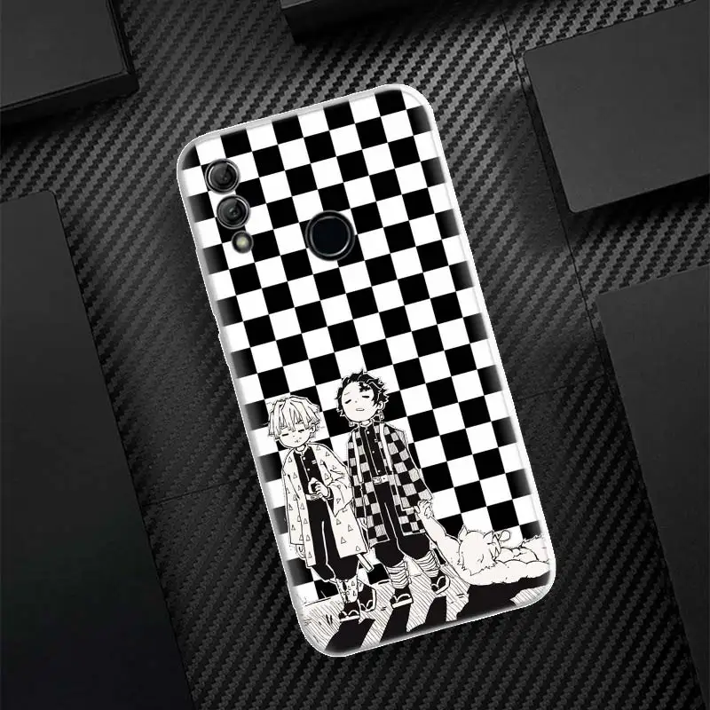 Anime Dark Manga Aesthetic Soft Phone Case For Huawei Honor 10 9 20 Lite Y5 Y6 Y7 Y9 P Smart Z 2019 8A Pro 8X 8S 7A 7X 9X Coque