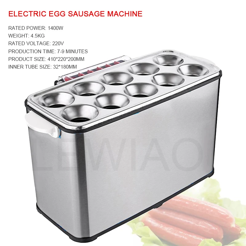 

Egg Rolls Maker Commercial Baked Egg Sausage Maker Hot Dog Machine Eggs Roll Machine 110v 220v