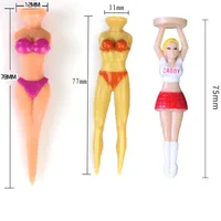 5pc Funny Golf Tees Lady Bikini Girl Golf Tees,78 mm Plastic Pin-up Golf Tees,Home Golf Tees for Golf Training, Golf Accessories 2