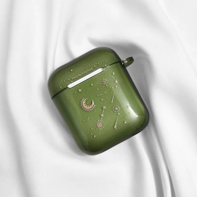 น่ารัก Planet หูฟังสำหรับ Airpods Pro Star Sky Starry Sky หรูหรานุ่ม TPU สำหรับ Airpods Air Pods 2กรณีหูฟัง