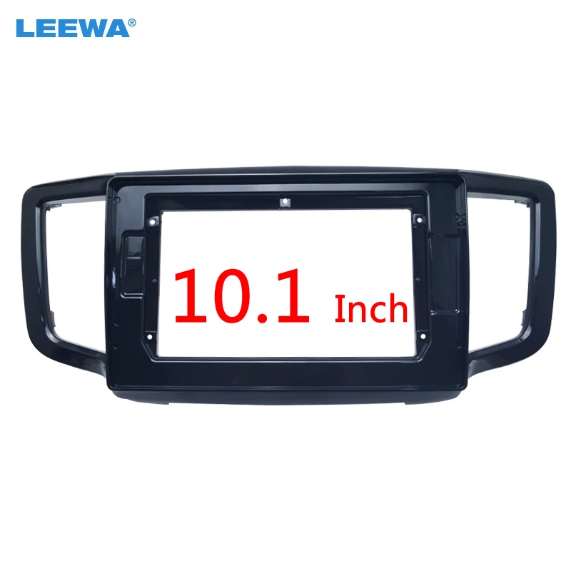 LEEWA Car Stereo Audio Fascia Frame Adapter For Honda Odyssey 10.1