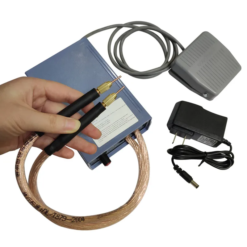 5000W Spotเครื่องเชื่อมแบบพกพาขนาดเล็กมือถือ18650 Battery Spot Weldingเครื่องชุดHigh Power
