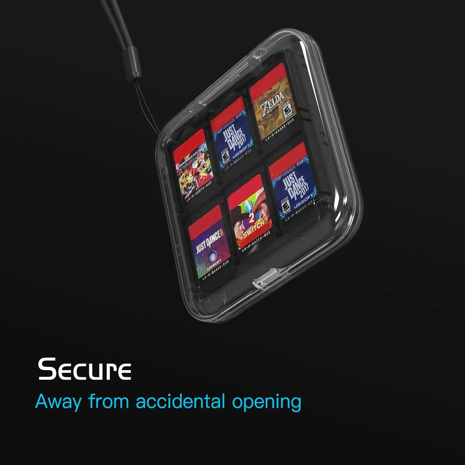 هارد شل بطاقة الألعاب صندوق واقية للصدمات خرطوشة حامل حمل حقيبة للتخزين لنينتندو سويتش/سويتش لايت