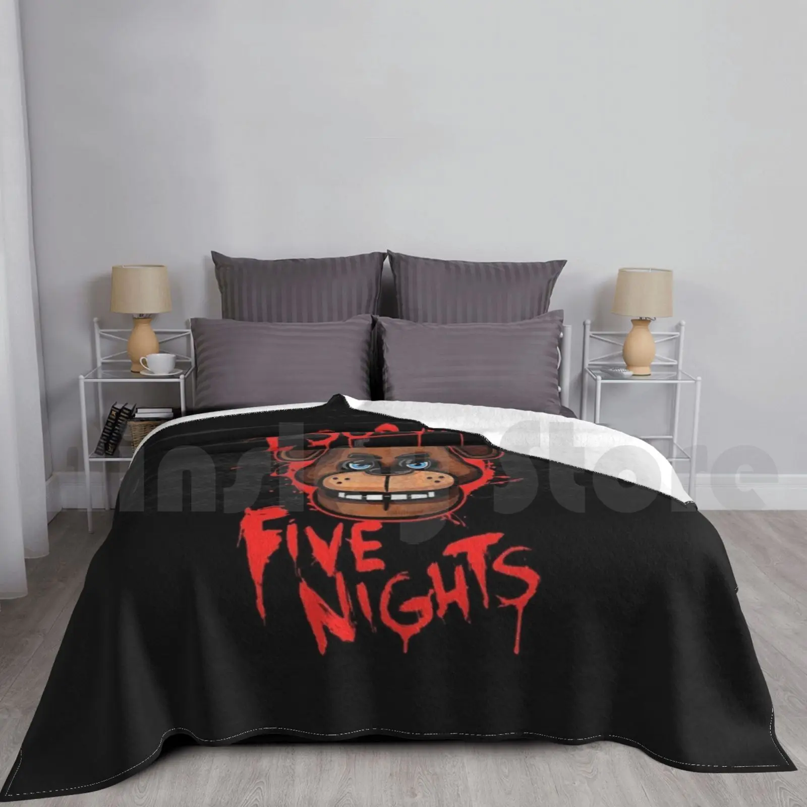 Blanket Hat 379 Five Nights At Bear Scary Horror Escape Survival Games