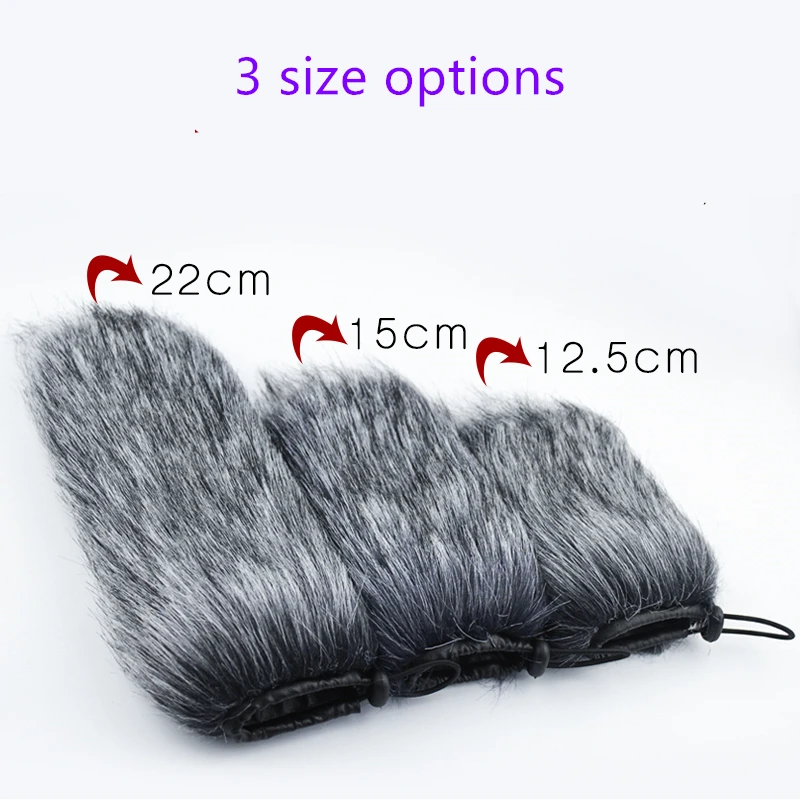 Microphone Windshield Windscreen Muff  Outdoor filming set of wind and noise reduction sweater recording studio equipment cover