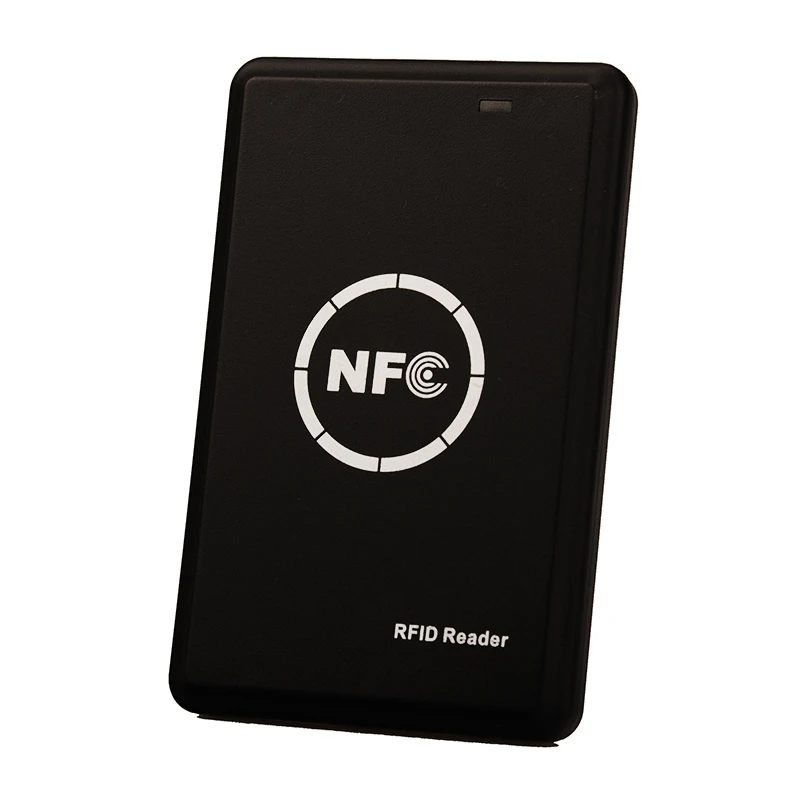 NFC Smart Card Reader Writer RFID Copier Duplicator Black USB Programmer Key fobs Card ID IC Stickers Epoxy Card Copier