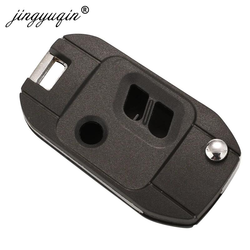 Jingyuqin 2/3btn modificato Flip Remote Key Case per Subaru Legacy Forester Outback Liberty Tribeca Impreza sostituzione Shell Fob