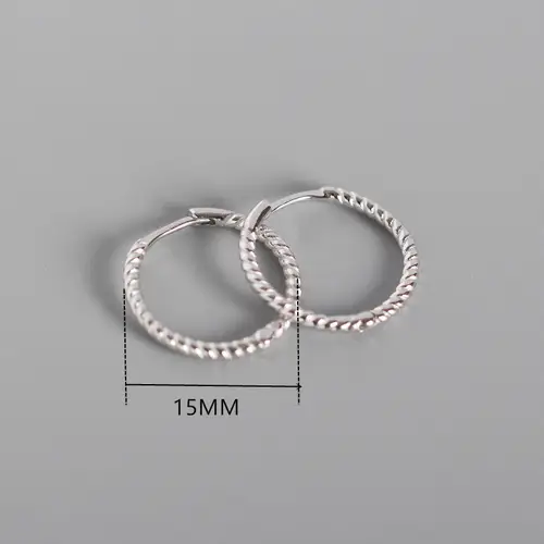 WANTME Pave CZ INS Luxury Olive Branch Leaf Stud Earrings for Women Real 100% 925 Sterling Silver Teen Gift Fine Hoop Jewelry - Image 17