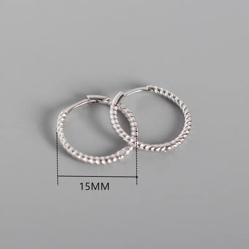 WANTME Pave CZ INS Luxury Olive Branch Leaf Stud Earrings for Women Real 100% 925 Sterling Silver Teen Gift Fine Hoop Jewelry - Image 17