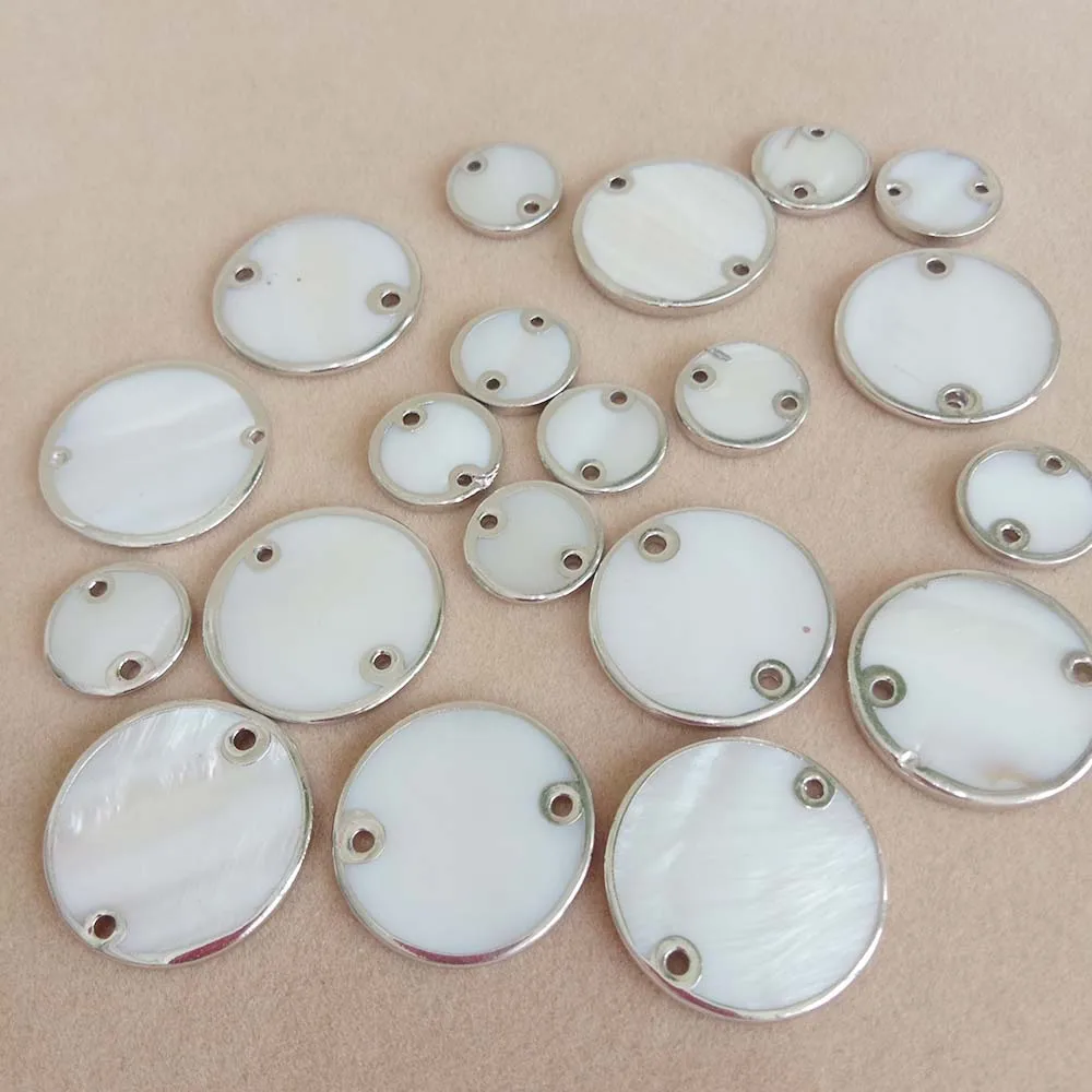 5 PCS /LOT, fashion button ,100% sea-shell button, big round nice button in big or small 2 sizes,DIY accessories BEADS-25 mm