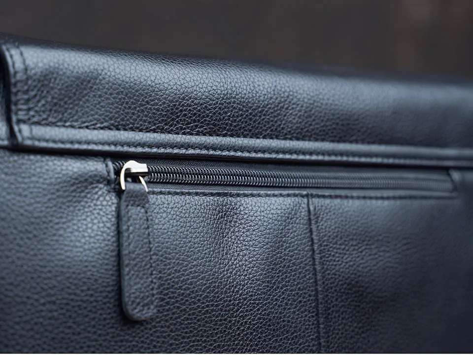 Casual Männer Umhängetasche Aus Echtem Leder Mode Schulter Tasche Hohe Qualität Leder Original Messenger Für 10,5 Zoll iPad NUPUGOO – Detail 13