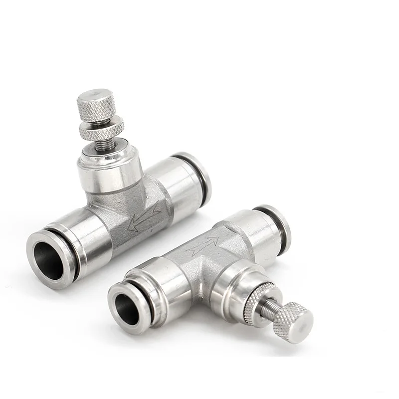 SA 304 stainless steel speed regulating valve SA4 SA6 SA8 SA10 SA12 /automatic drainer air compressor PA-68 drain valve ADTV-68