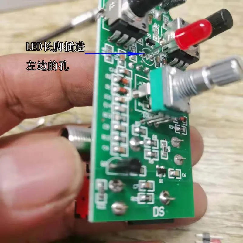 Electric Guitar Distortion Single Block Effect Kit DIY Handmade Boss DS1 Sound Pieces Complete Set