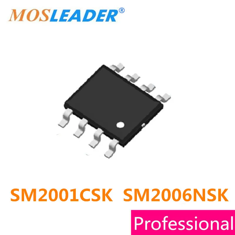 

Mosleader 100 шт. SOP8 SM2001CSK SM2006NSK SM2001 SM2006 SM2001C SM2006N Mosfet 20V Высокое качество