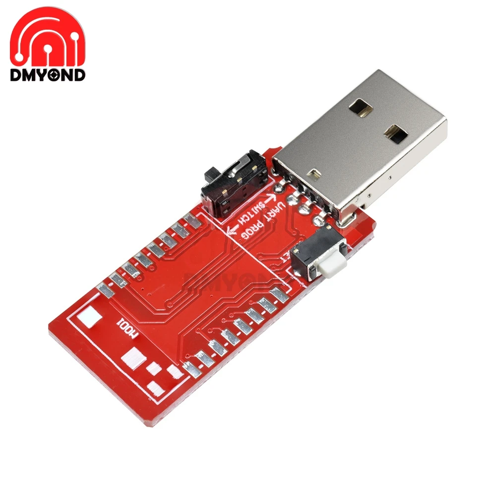 4.5V-5.5V CH340 USB to ESP8266 ESP8266 ESP-07 WIFI Wireless Programmer Wifi Adapter Module Board CH340G USB to TTL Driver Module