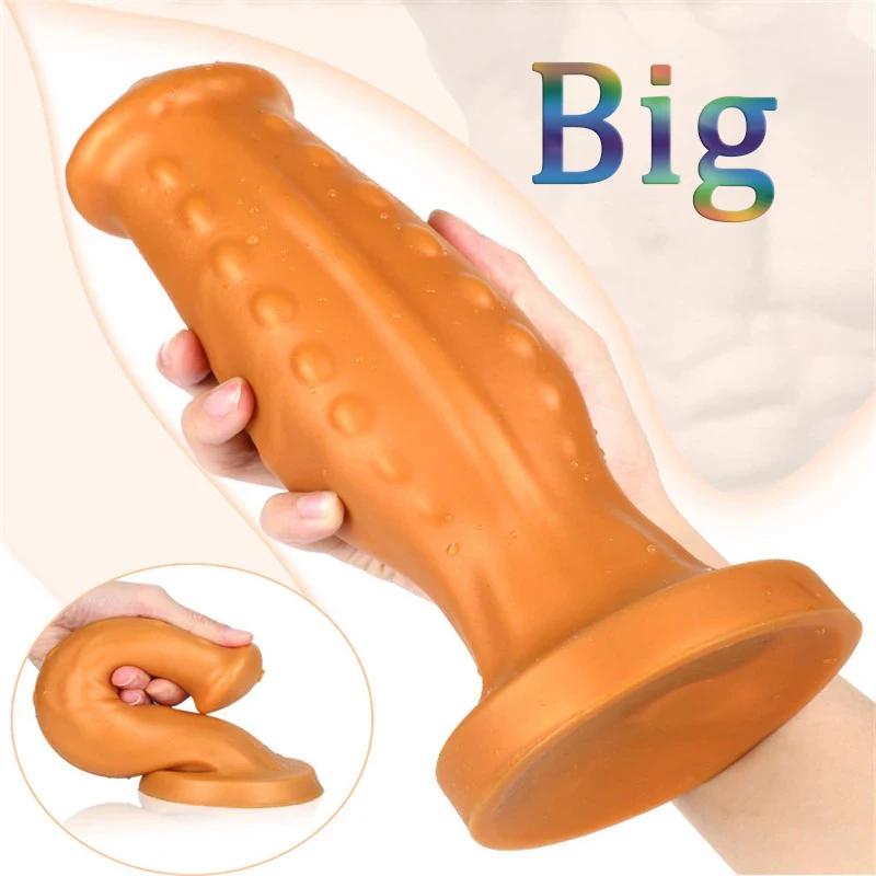 New Sex Shop Huge Anal Dildo Silicone Big Butt Plug Anal Dilator G spot Stimulator Sex Toys for Women Men