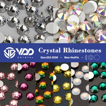 Crystal Rhinestones Nail Art 1