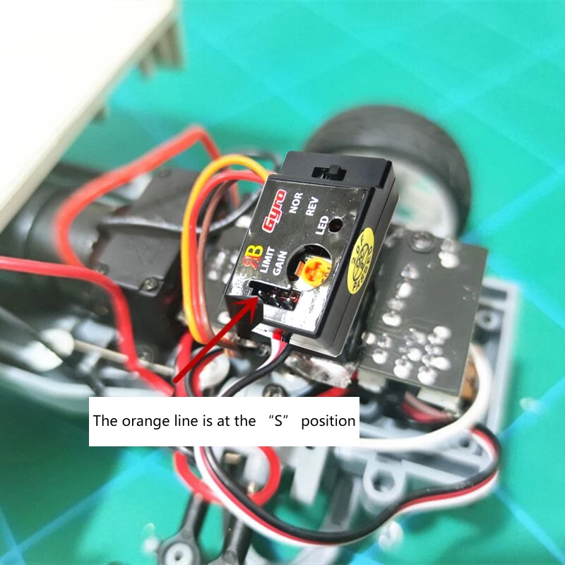 Remote Control Pickup Truck High-speed Drift Auxiliary Gyro for WPL D12 RC Model Car Modified Accessories Dropshipping