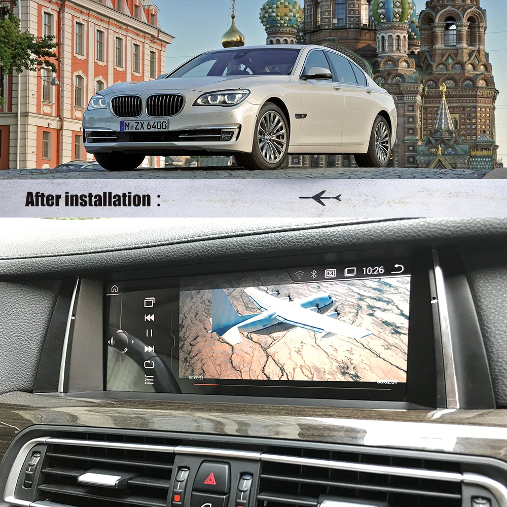 For BMW Android Radio F01 F02 Car Multimedia Player 2009 2010 - 2012 Stereo Audio 7 Series PX6 DVD GPS navigation Head unit