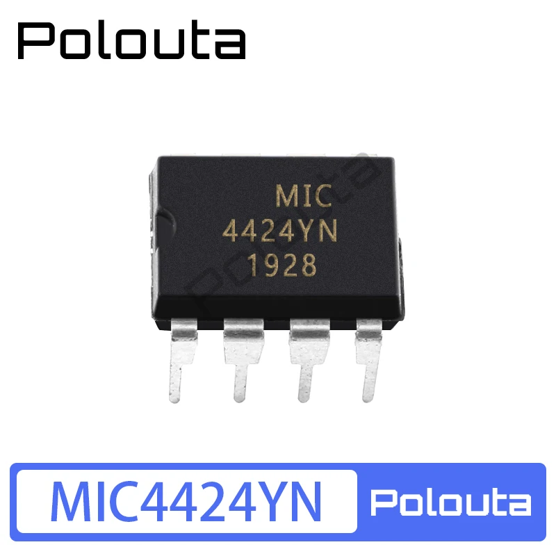 5 Pçs/set Polouta MIC4424YN DIP-8 Acústico Elétrico Motorista MOSFET Componentes Kits Arduino Nano Circuito Integrado