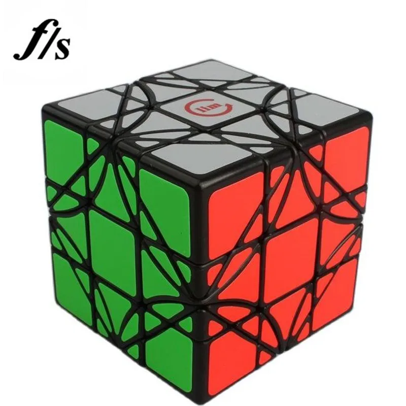Fangshi Funs Lim Cube 3x3x3 Dreidel Zauberwürfel Professionelle Herausforderung Unregelmäßige Denkaufgabe Cubo Puzzlespiel für Kinder Geschenkspielzeug