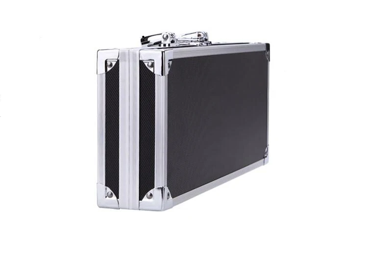 Aluminium Tool Box Hard Case Suitcase Multifunctional Storage Box 340*140*60mm