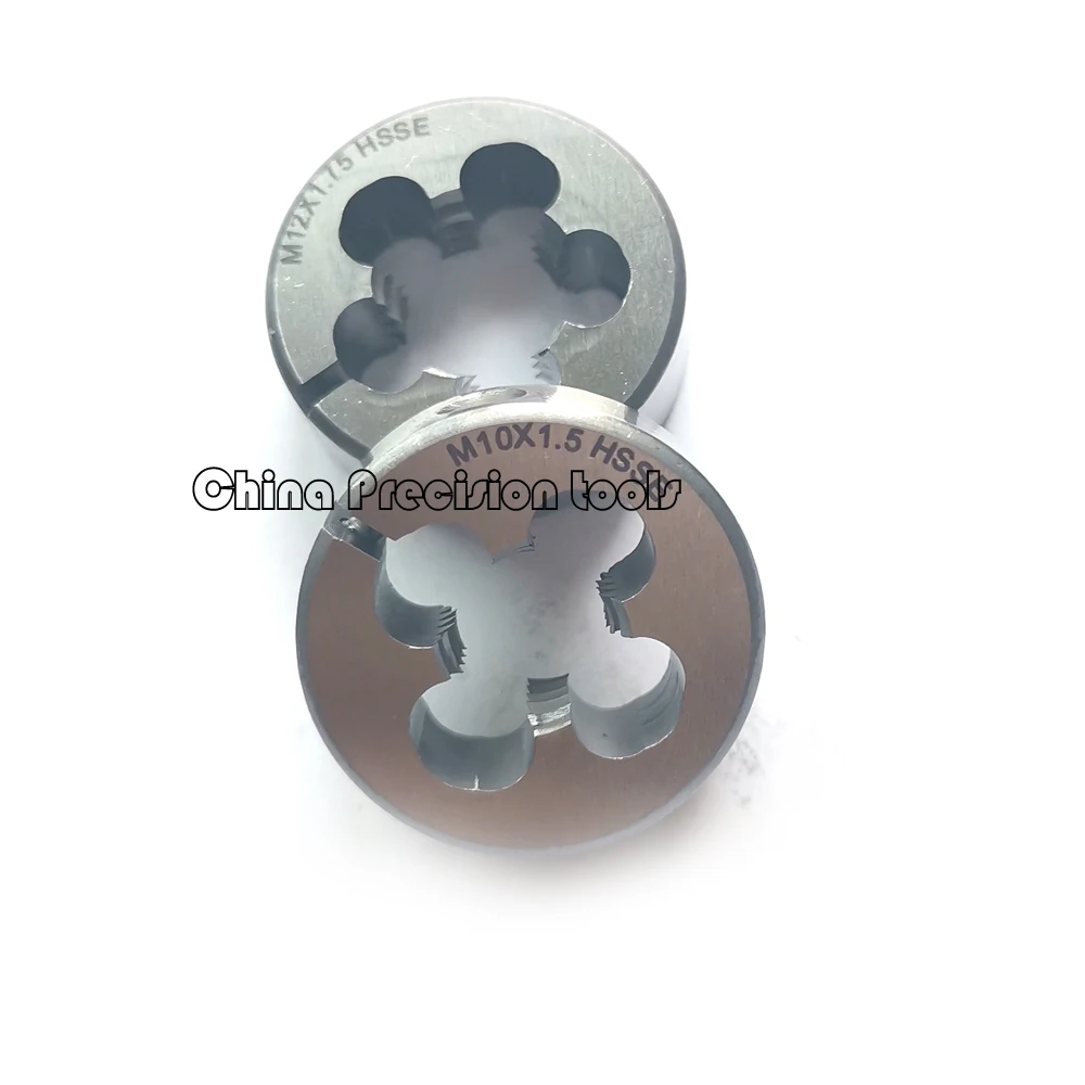 Imagem -06 - Divisão Redonda da Linha Métrica de Hsse Morre Hss-co os Dados Ajustáveis M13 M14 M15 M16 M17 M18 M20 da Linha Fina para o Corte de Aço Inoxidável a