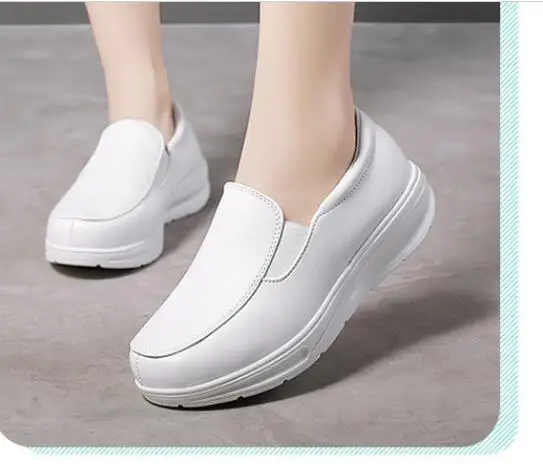 New Classic Women flats genuine leather shoes female fashion casual comfortable women shoes solid white black woman ladies shoes