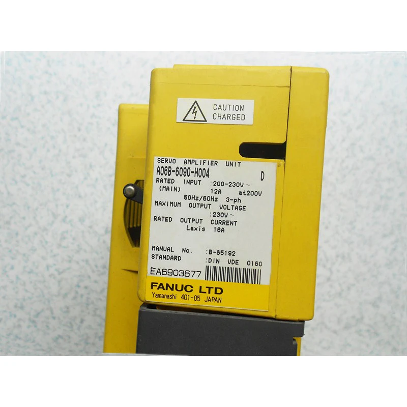 

FANUC servo drive unit fanuc servo amplifier A06B-6090-H004