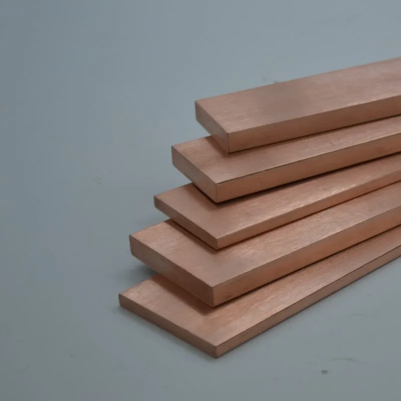 1Pc Pure Copper Row 3 x 15 x 100mm Copper Stick T2 Copper Bar Copper Billet TMY Copper Block red copper Flat copper platoon