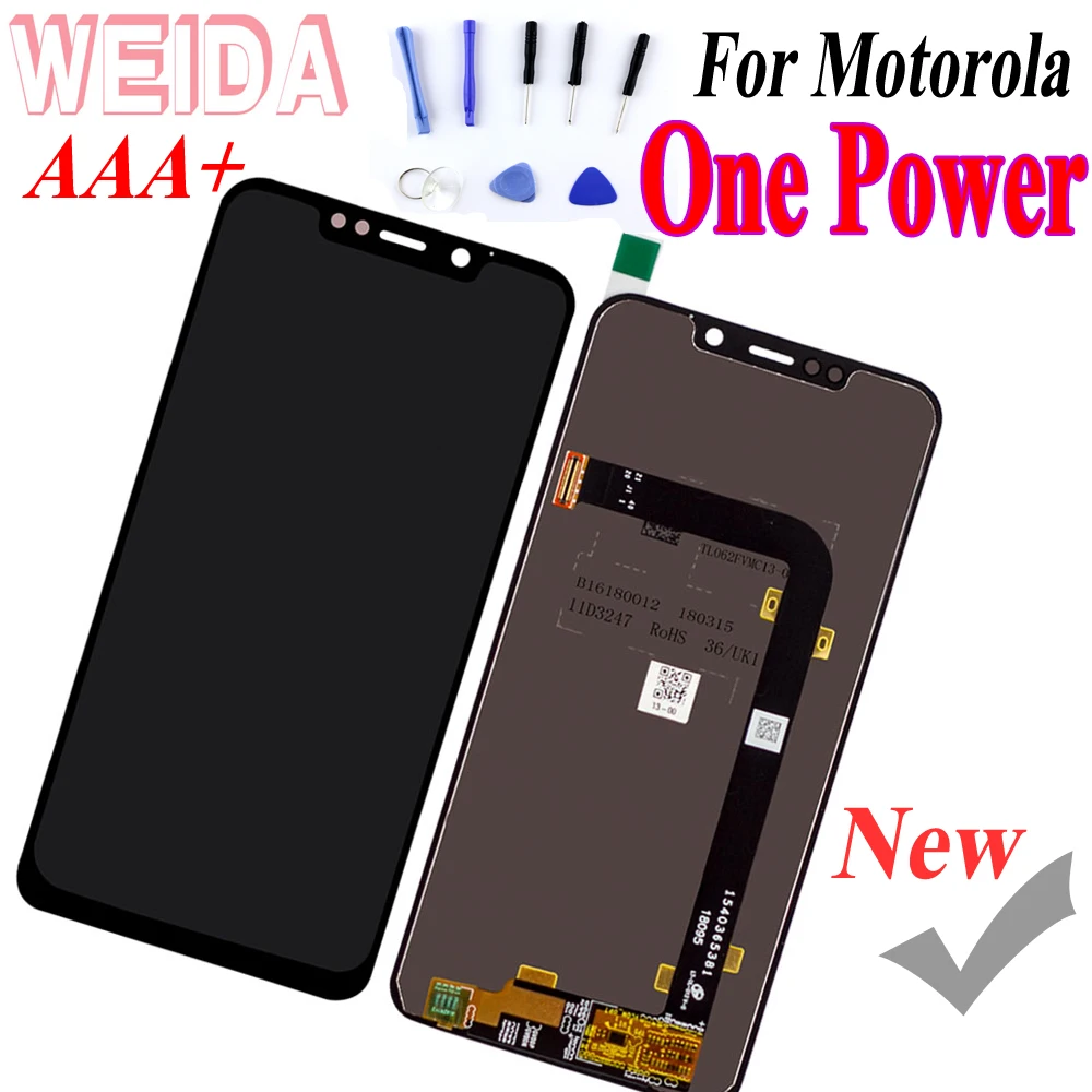 

6.2" For Motorola Moto One Power (P30 note) XT1942 LCD Display Touch Screen Digitizer Assembly