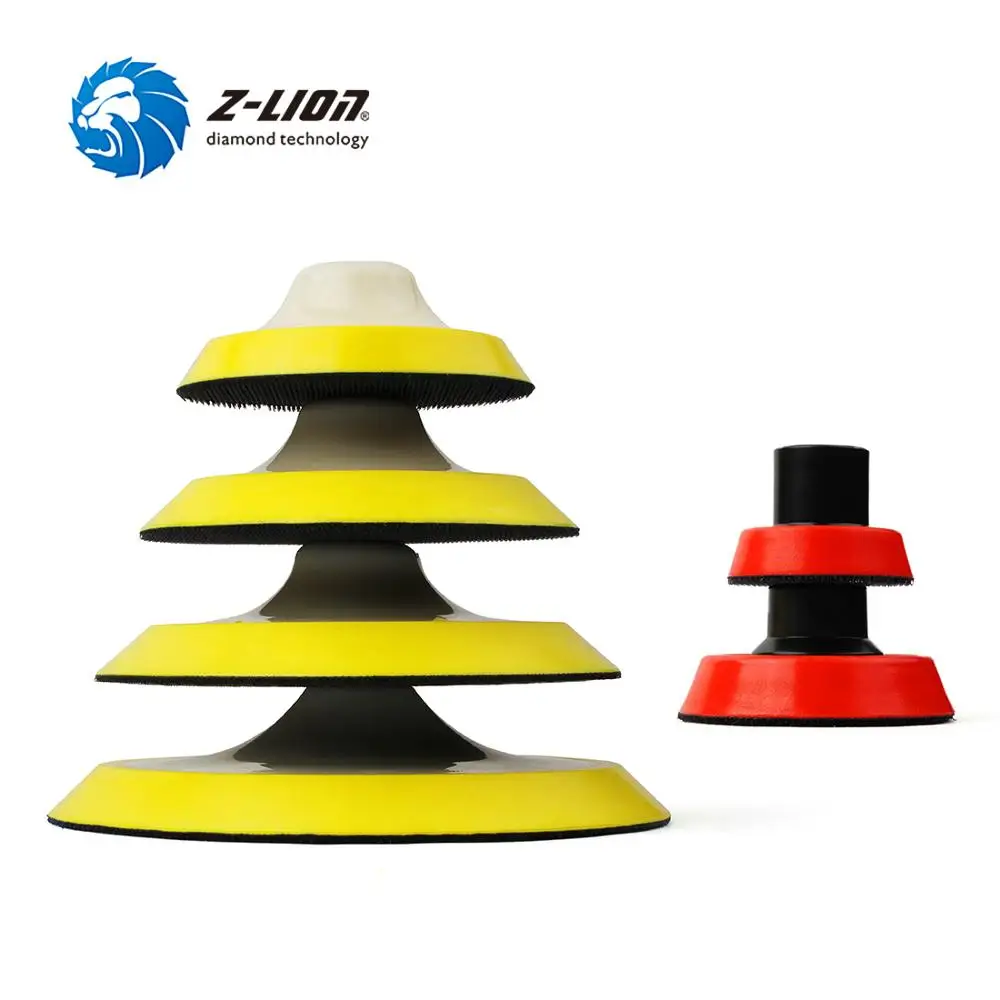 Z-LION 2 "/3"/4 "/5"/6 "/7" Backing pad รถขัด Hook & Loop Sanding Pad backer แผ่นล้างรถเครื่องมือดูแล 5/8 "M14 ด้าย