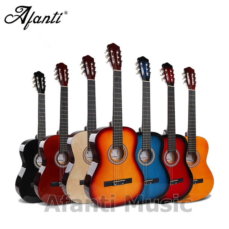 

39 inch multi color classical guitar of Afanti Music (WY-075)