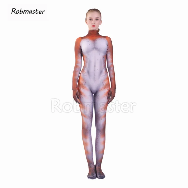 The Predator Girl Halloween Party Cosplay Predator Costumes Women Girl Bodysuit Suit Jumpsuits Zentai Superhero Costumes