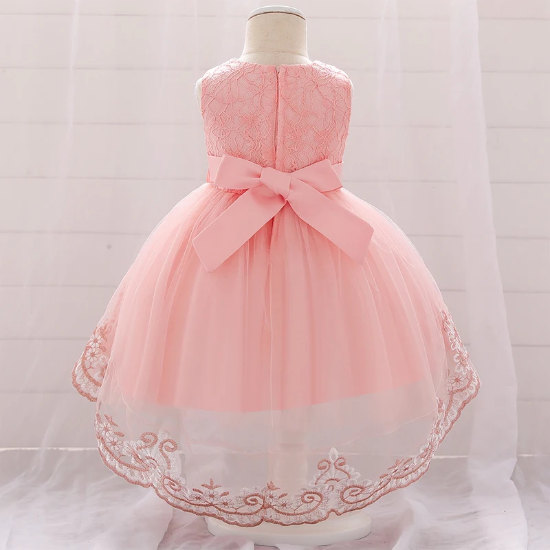 Summer Flower Infant  1st Birthday Dress For Baby Girl Clothes Baptism Lace Princess Dresses Party And Wedding Toddler Gown