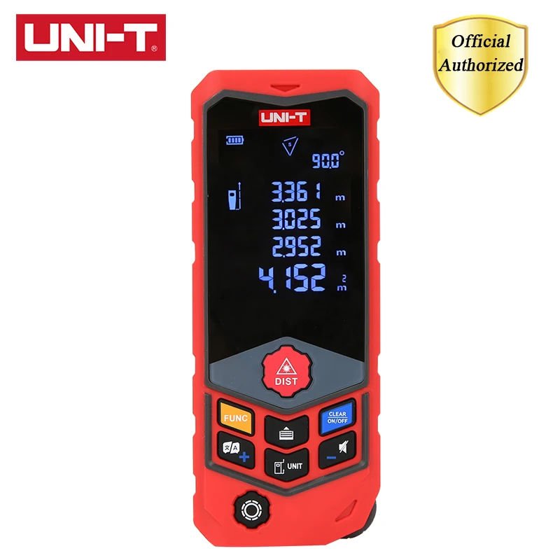 

UNI-T LM50D 50M Trena a Laser Range Finder Measure Tape Digital Battery Powered Handheld Laser Distance Meter