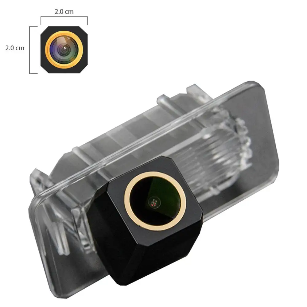 HD 1280x720p Rear View Camera for Toyota Yaris R IA Scion iA 2018 2019,Reversing Backup Camera Night Vision Camera Golden Camera