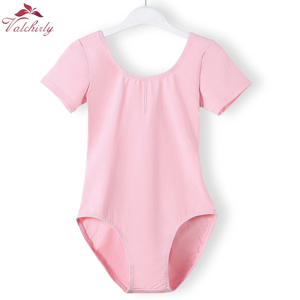 Girls Team Basic Dance Leotard Toddler Gymnastics Dancewear Kids Ballet Clothing Child Spandex Cotton Bodysuit Dancing Costume