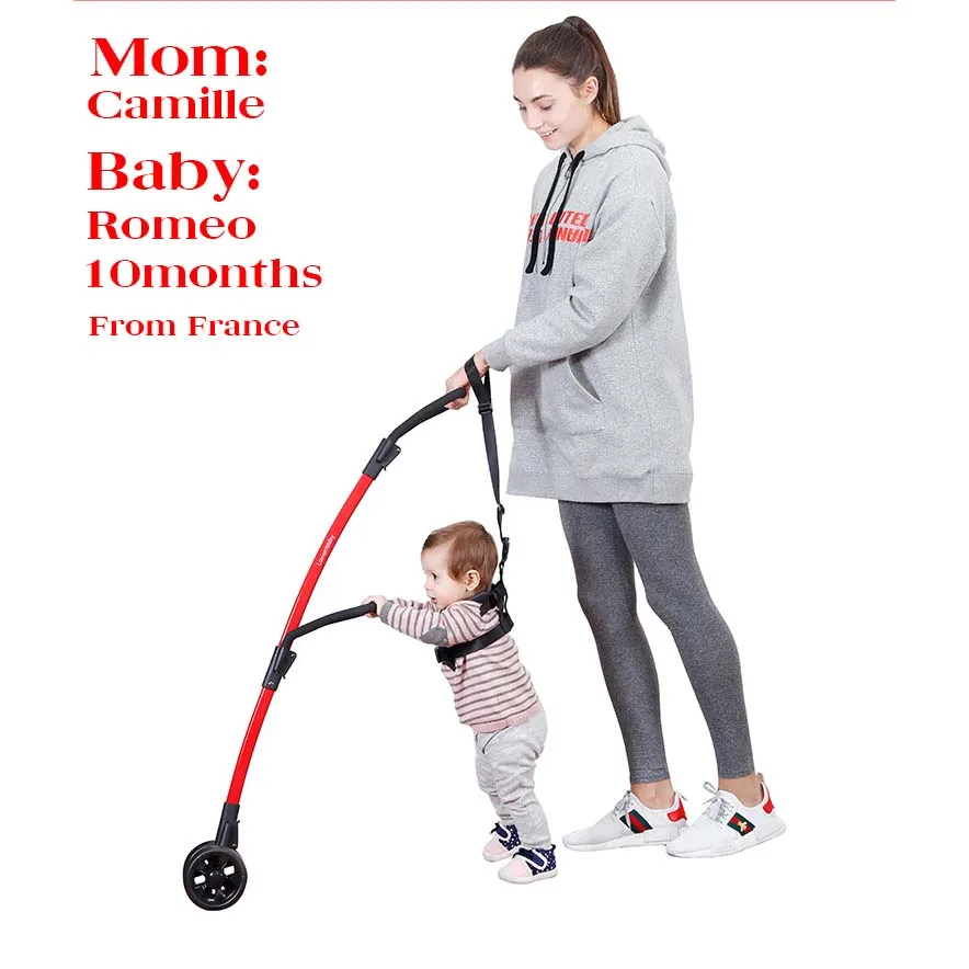 Baby Walky with Anti Slip Handles Walker Include A Safety Harness For The Baby Walker