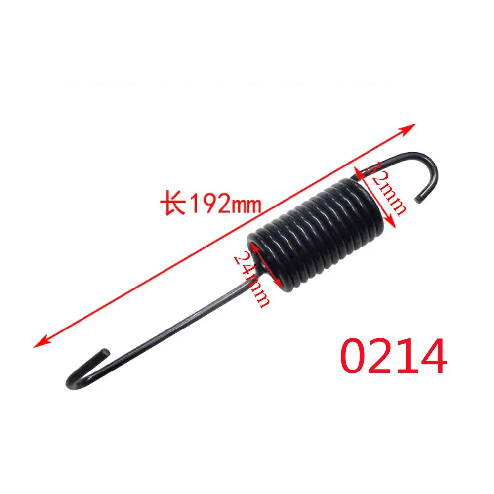 2PCS  Drum Fully Automatic Washing Machine Shock Absorber Spring Shock Absorber Steel  Tension Spring  With Hook