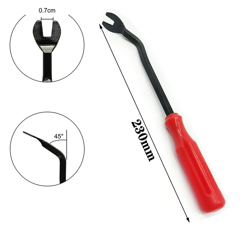 Car Door Clip Panel Audio Video Dashboard Removal Kit Installer Prying Tool Navigation Disassembly Automobile Nail Puller