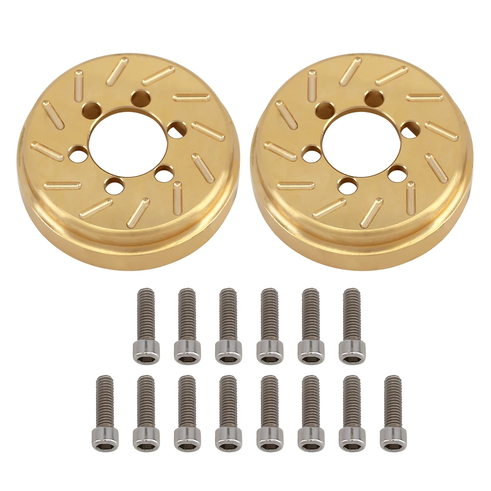 Contrepoids En Laiton Pour Roues De Voiture RC 1/10 – Stabilité Et Adhérence Accrues !