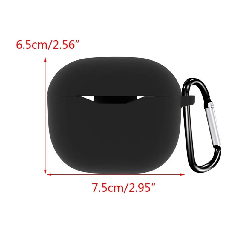 กรณีป้องกัน SkinCompatible-JBL Tune T120TWS/T125TWS ชาร์จกรณี Anti-ฝุ่น Soft ซิลิโคนกรณี